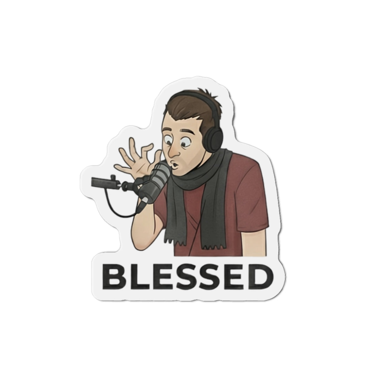 Blessed Die-Cut Magnets