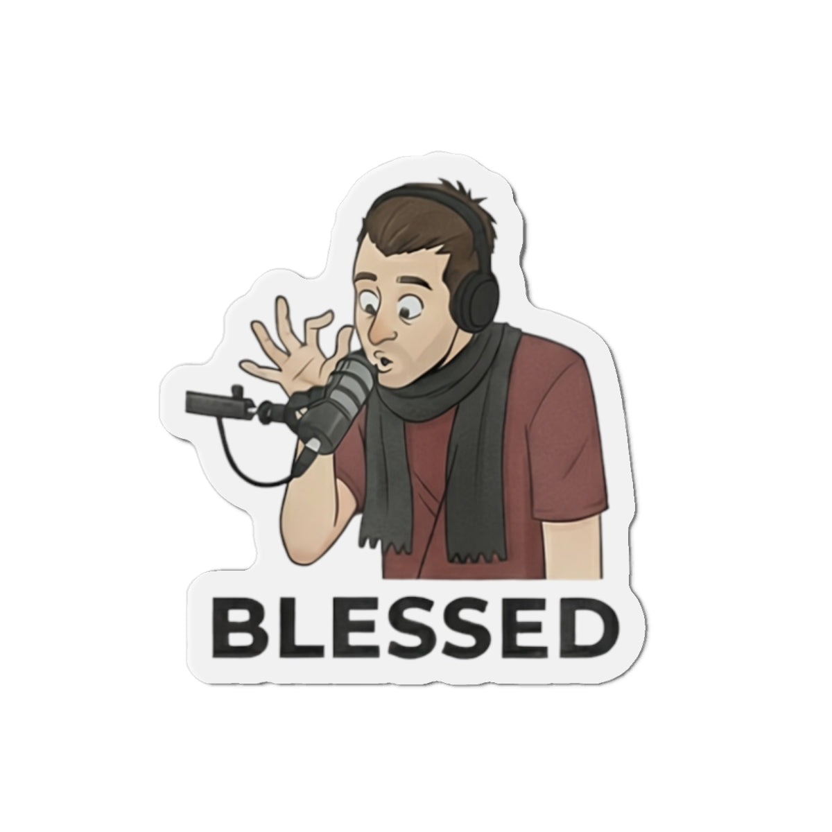 Blessed Die-Cut Magnets