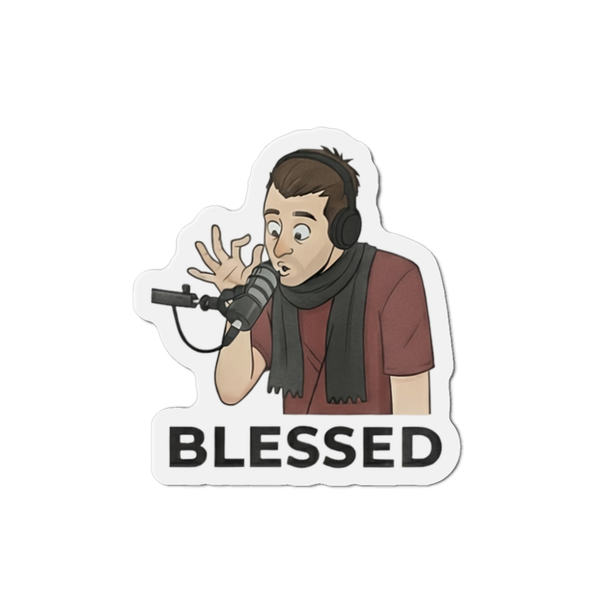 Blessed Die-Cut Magnets