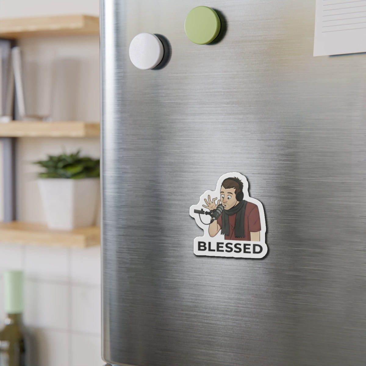 Blessed Die-Cut Magnets