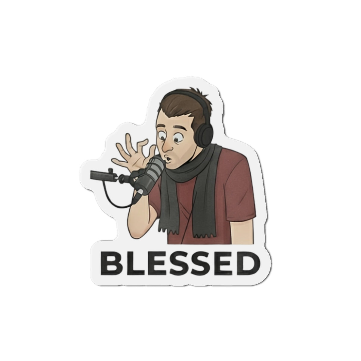 Blessed Die-Cut Magnets